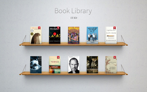 Book Library UI Kit